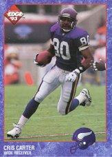 1993 Collector's Edge #125 Cris Carter