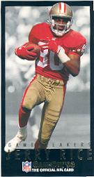 1993 GameDay Gamebreakers #14 Jerry Rice