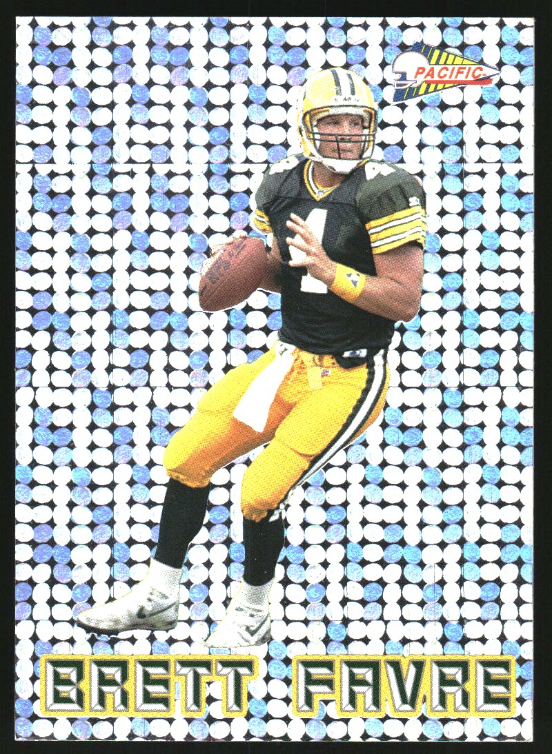 1993 Pacific Silver Prism Circular Inserts #5 Brett Favre