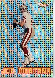 1993 Pacific Silver Prism Circular Inserts #13 Joe Montana