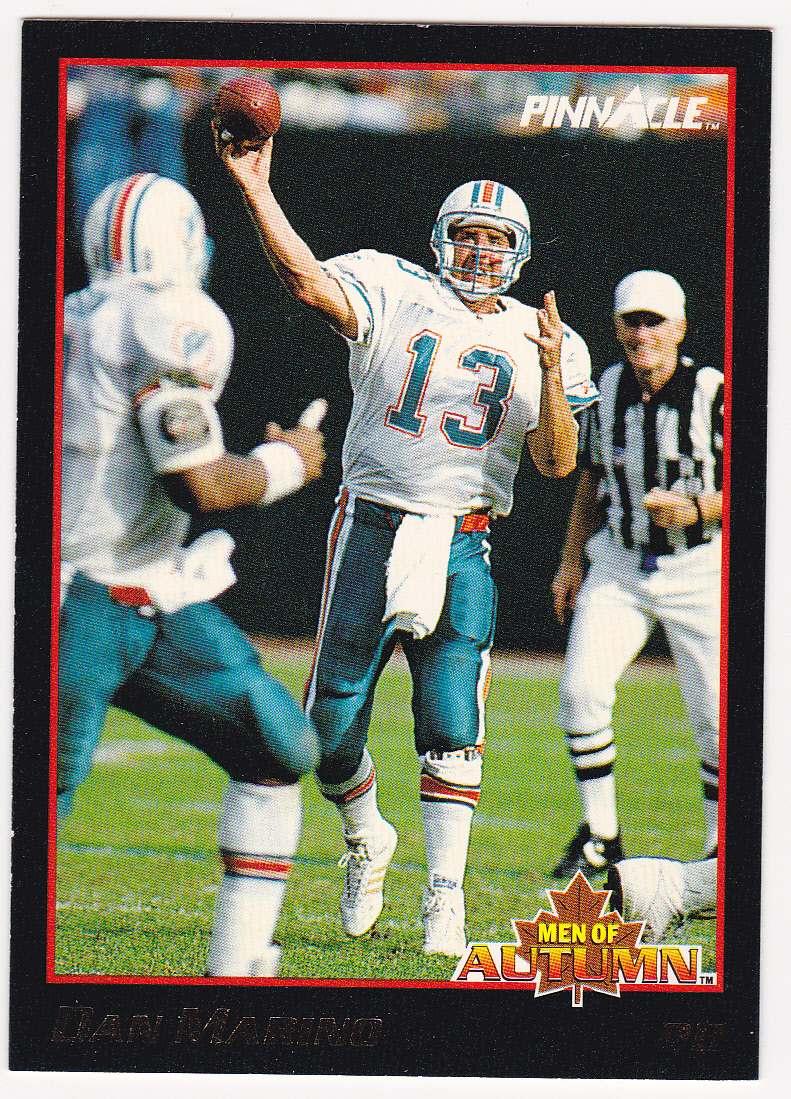 1993 Pinnacle Men of Autumn #15 Dan Marino