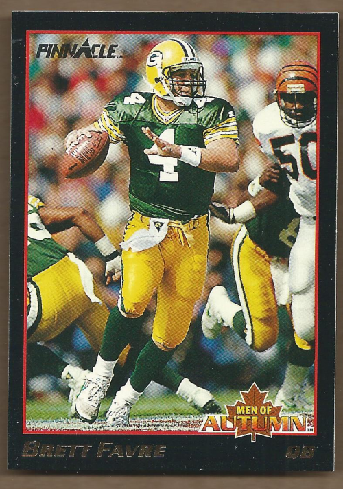 1993 Pinnacle Men of Autumn #37 Brett Favre