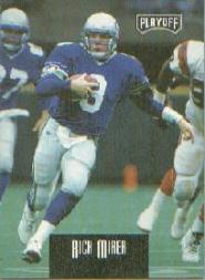 1993 Playoff Contenders Rick Mirer #4 Rick Mirer
