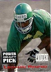 1993 Power Draft Picks #21 Leonard Renfro