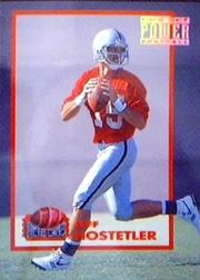 1993 Power Moves Gold #PM12 Jeff Hostetler