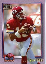 1993 Power Update Moves Gold #10 Joe Montana