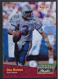 1993 Select Gridiron Skills #3 Dan Marino