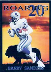 1993 SkyBox Premium Poster Cards #CB6 Barry Sanders