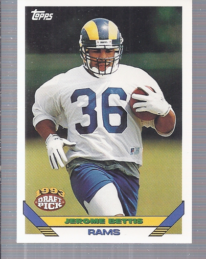 1993 Topps #604 Jerome Bettis