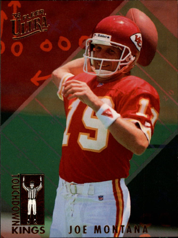 1993 Ultra Touchdown Kings #4 Joe Montana