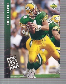 1993 Upper Deck Future Heroes #44 Brett Favre