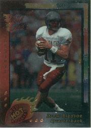 1993 Wild Card Superchrome Red Hot Rookies #8 Drew Bledsoe