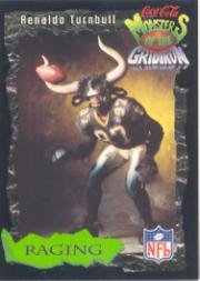 1994 Coke Monsters of the Gridiron #21 Renaldo Turnbull