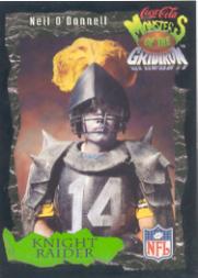 1994 Coke Monsters of the Gridiron #25 Neil O'Donnell