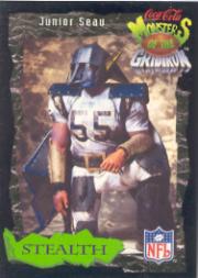 1994 Coke Monsters of the Gridiron #26 Junior Seau