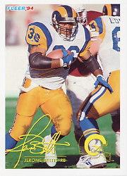 1994 FACT Fleer Shell #76 Jerome Bettis