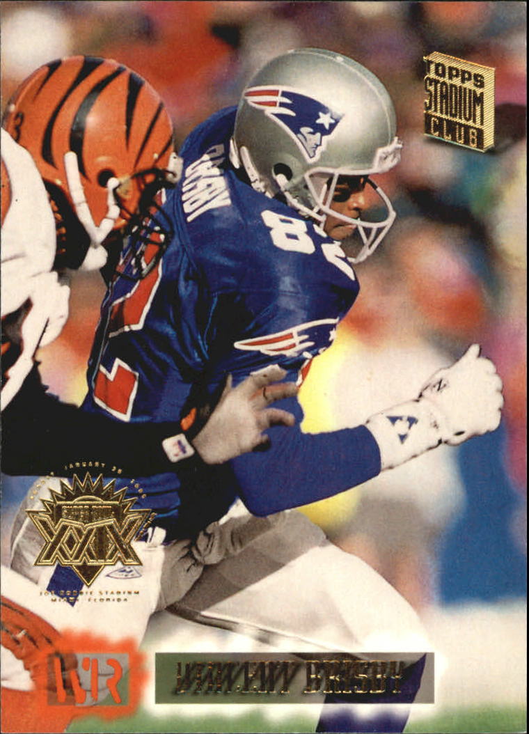 1994 Stadium Club Super Bowl XXIX 273 Vincent Brisby NM MT