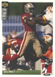 1994 Collector's Choice Silver #348 Jerry Rice