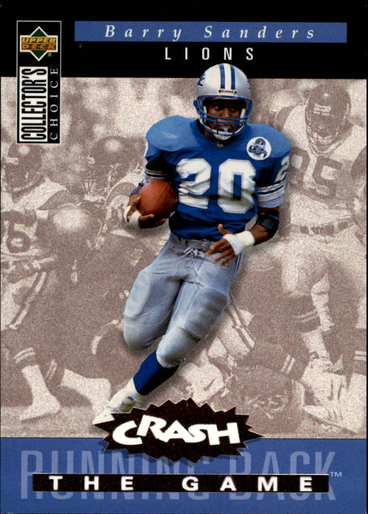 1994 Collector's Choice Crash the Game Bronze Redemption #C16 Barry Sanders