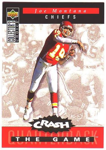 1994 Collector's Choice Crash the Game Gold Redemption #C8 Joe Montana