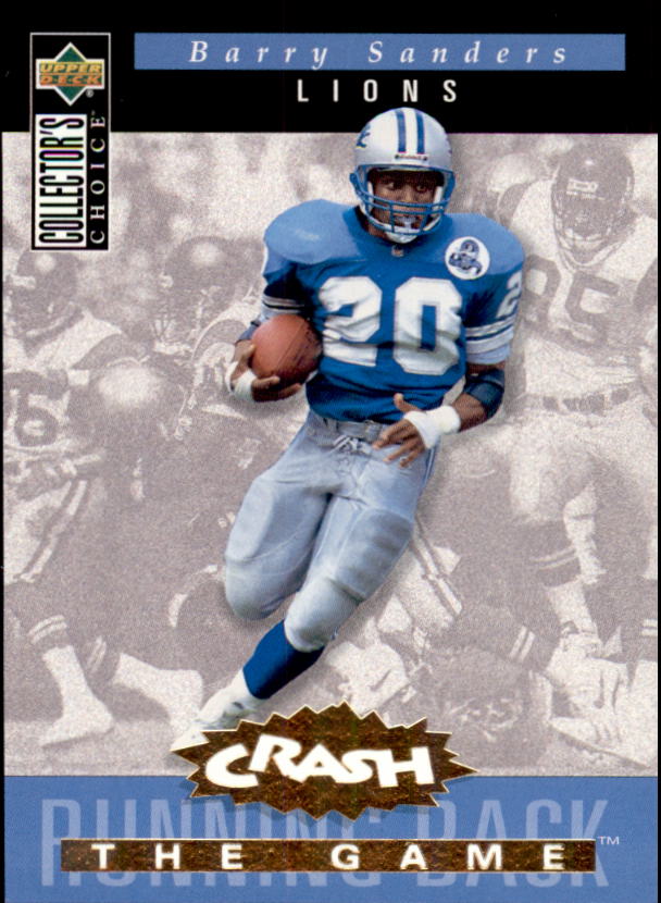 1994 Collector's Choice Crash the Game Gold Redemption #C16 Barry Sanders