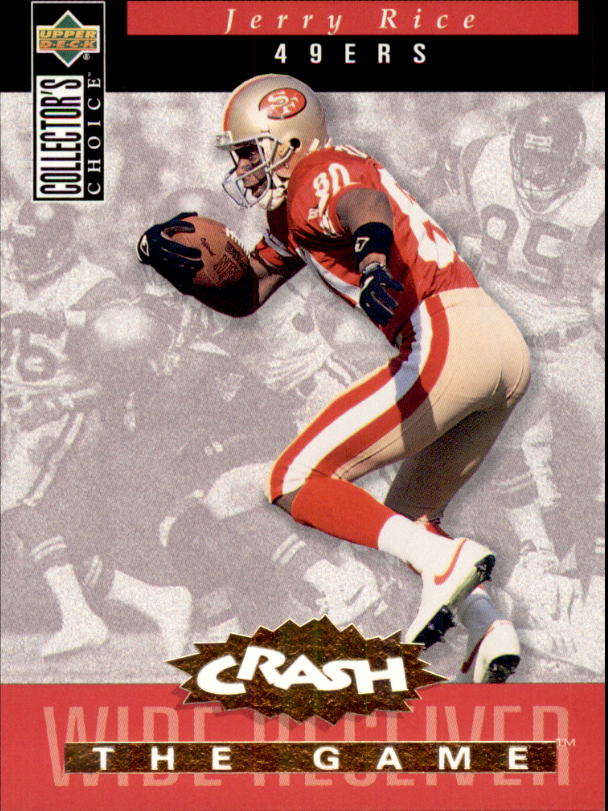 1994 Collector's Choice Crash the Game Gold Redemption #C21 Jerry Rice