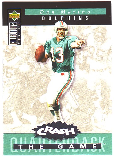1994 Collector's Choice Crash the Game Silver Redemption #C5 Dan Marino