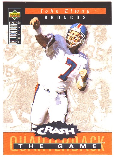 1994 Collector's Choice Crash the Game Silver Redemption #C6 John Elway