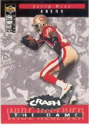 1994 Collector's Choice Crash the Game Silver Redemption #C21 Jerry Rice