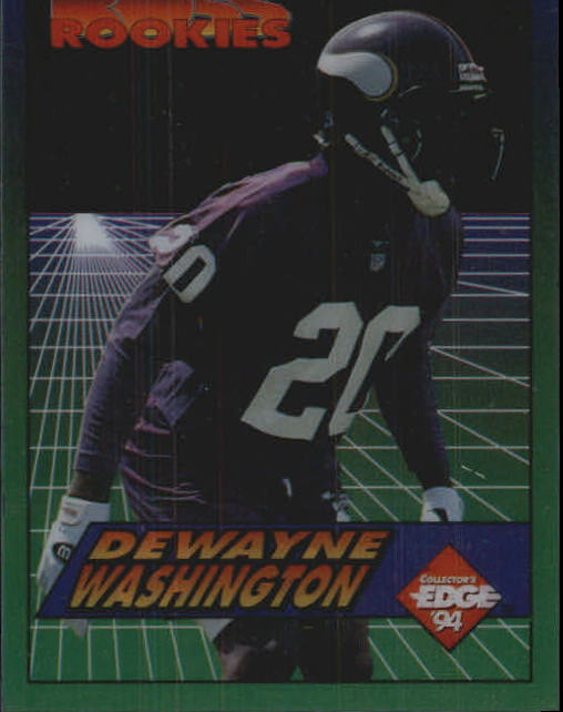 1994 Collector's Edge Boss Rookies #13 Dewayne Washington