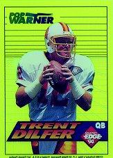 1994 Collector's Edge Boss Rookies Update #1 Trent Dilfer