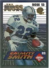 1994 Collector's Edge Boss Squad Silver/Gold Helmet #13 Emmitt Smith