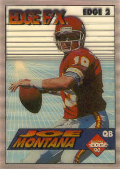 1994 Collector's Edge FX #2 Joe Montana