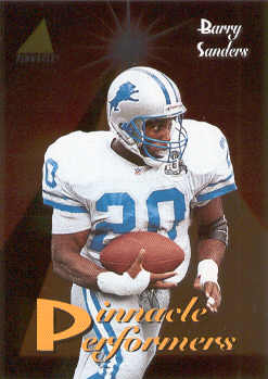 1994 Pinnacle Performers #PP4 Barry Sanders