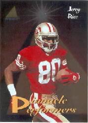 1994 Pinnacle Performers #PP5 Jerry Rice