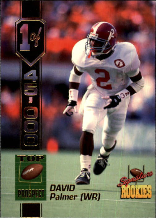 1994 Signature Rookies #43 David Palmer front image