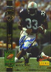 1994 Signature Rookies Autographs #7 James Bostic