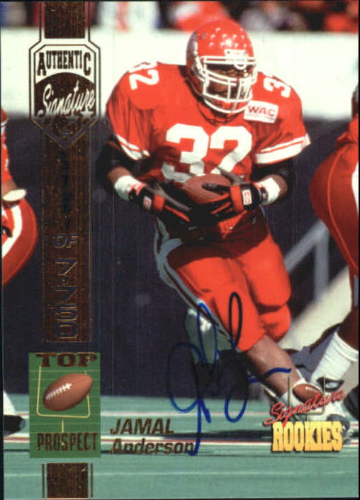 1994 Signature Rookies Bonus Autographs #1 Jamal Anderson