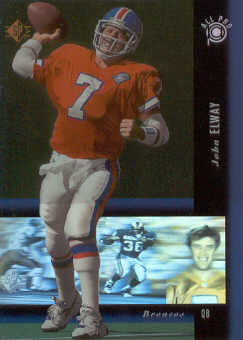 1994 SP Holoviews #PB11 John Elway