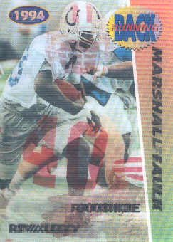 1994 Sportflics Rookie Rivalry #RR1 M.Faulk/W.Floyd