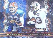 1994 Stadium Club Bowman's Best #25 Jeff Burris/T.Hughes