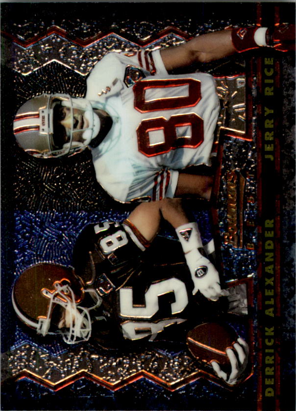 1994 Stadium Club Bowman's Best #27 Jerry Rice/D.Alexander WR
