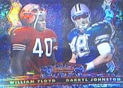 1994 Stadium Club Bowman's Best Refractors #20 William Floyd/D.Johnston