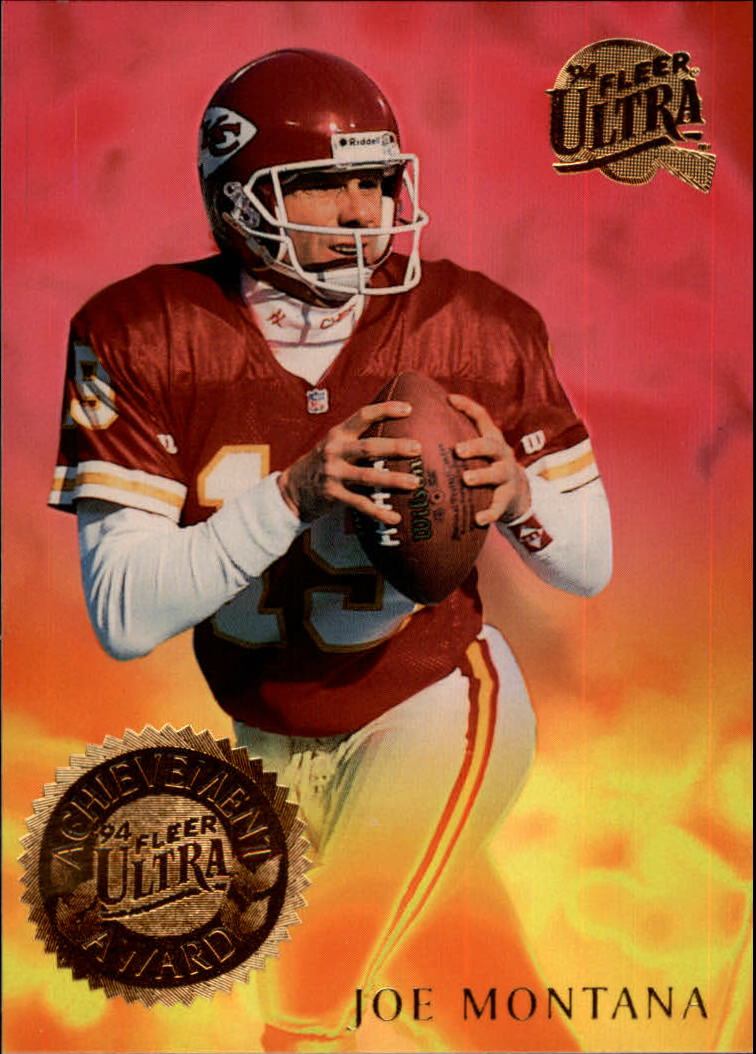 1994 Ultra Achievement Awards #4 Joe Montana