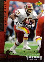 1994 Upper Deck Predictor League Leaders Prizes #R18 Reggie Brooks