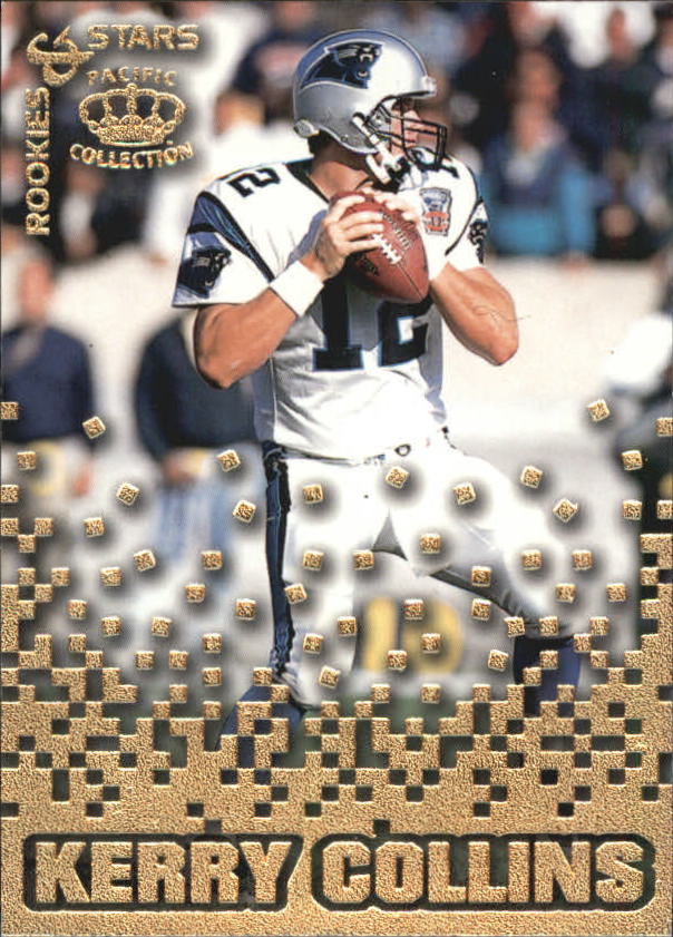 1995 Pacific Triple Folders Rookies and Stars #RS3 Kerry Collins