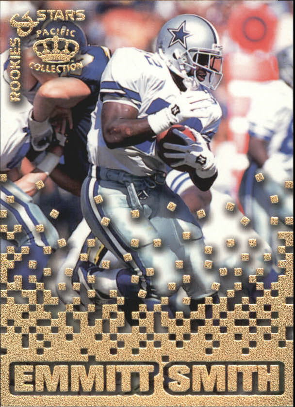 1995 Pacific Triple Folders Rookies and Stars #RS10 Emmitt Smith