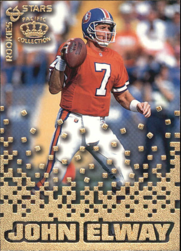 1995 Pacific Triple Folders Rookies and Stars #RS13 John Elway