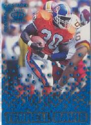 1995 Pacific Triple Folders Rookies and Stars Blue #12 Terrell Davis