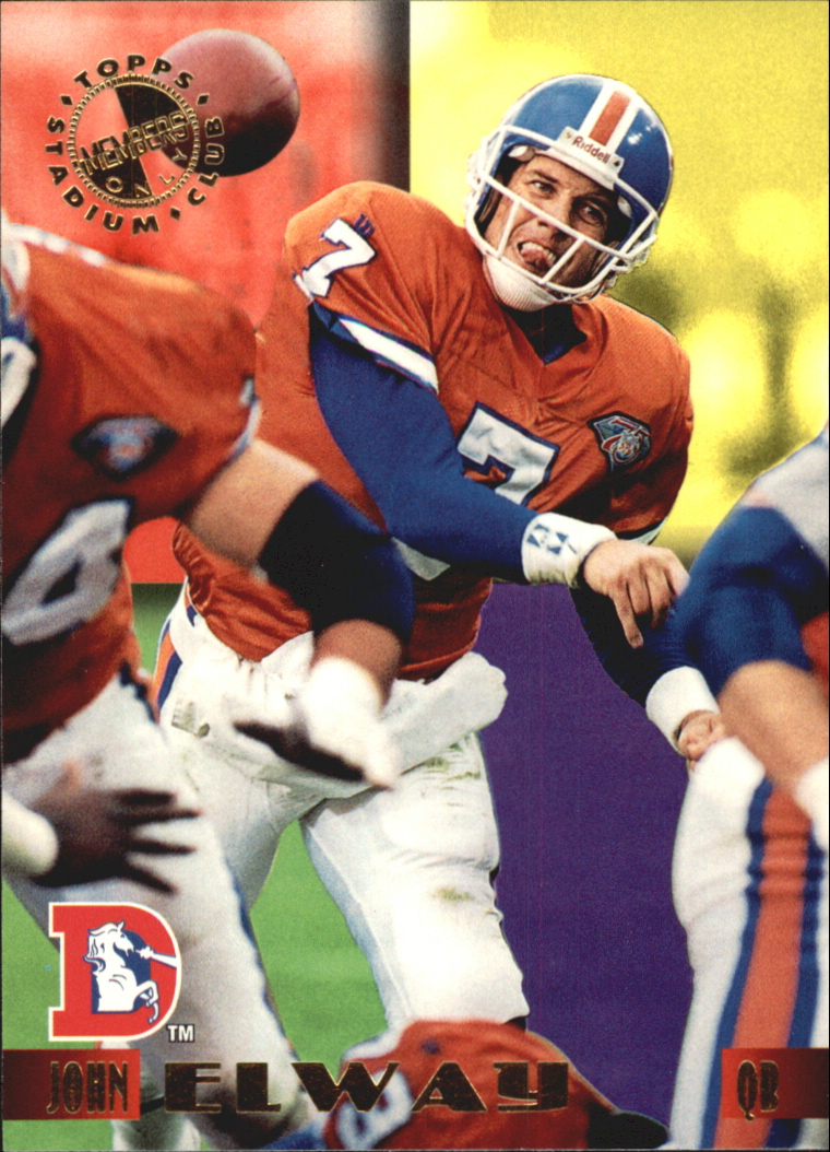 1995 Stadium Club Members Only 50 #9 John Elway/Denver Broncos